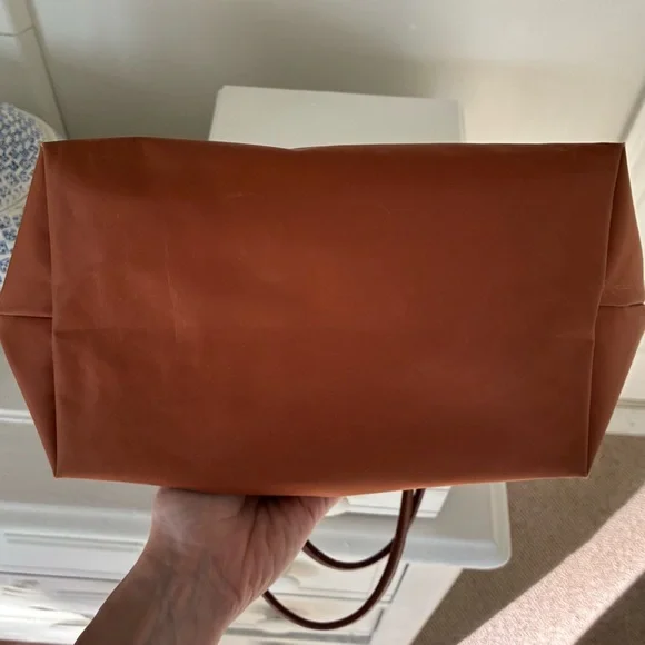 Longchamp Le Pliage Medium Tote Bag Cognac - Picture 9 of 12